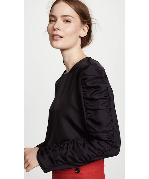 Tibi トップス tibi（ティビ）の「Tibi Shirred Sleeve Top（）」 - WEAR