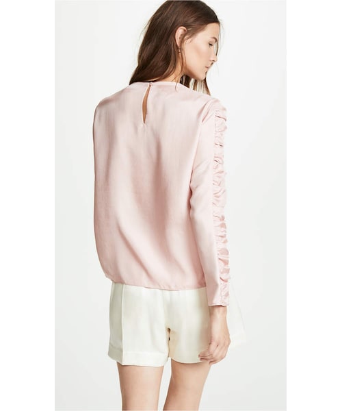 Tibi トップス tibi（ティビ）の「Tibi Shirred Sleeve Top（）」 - WEAR