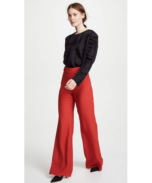 tibi（ティビ）の「Tibi Shirred Sleeve Top（）」 - WEAR