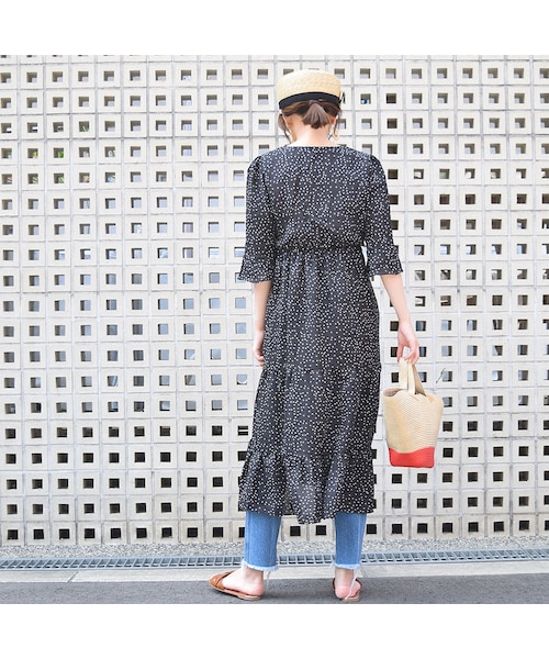 no brand（ノーブランド）の「ドット柄フレアOP（ワンピース・レディース・その他）」の10枚目の写真