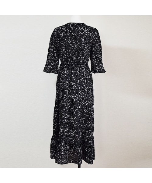 no brand（ノーブランド）の「ドット柄フレアOP（ワンピース・レディース・その他）」の7枚目の写真
