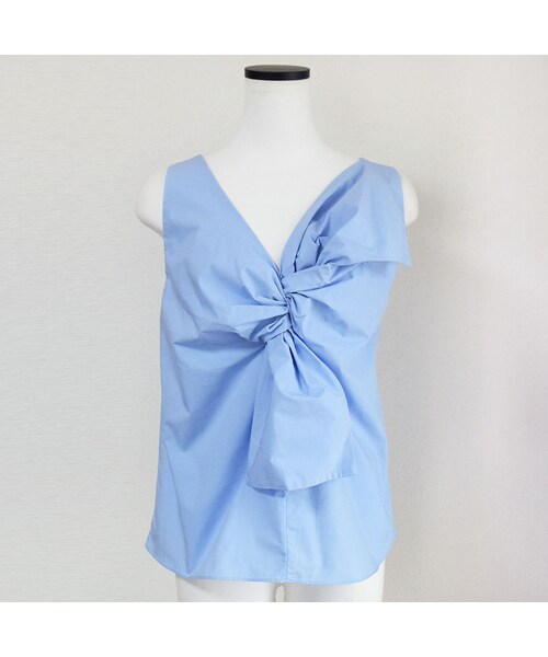 no brand（ノーブランド）の「ビックリボンノースリBL（シャツ/ブラウス・レディース・その他）」の6枚目の写真