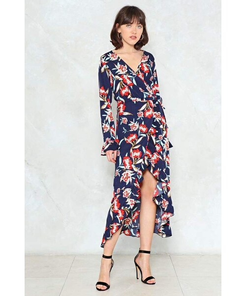 Nasty Galの Nasty Gal Never Let You Grow Floral Dress ワンピース Wear