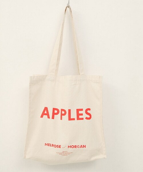 Dailyabout(デイリーアバウト)の「シンプルレタリングトートバッグ(トートバッグ・レディース・ホワイト・FREE)」の1枚目の写真