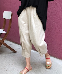 DHOLIC | ウエストゴムタックヘムパンツ(その他パンツ)