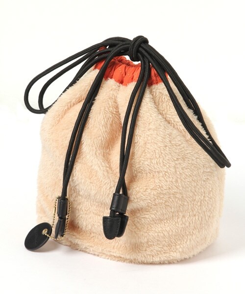 studio CLIP（スタディオクリップ）の「[WEB先行予約]コンバース巾着バッグ（バッグ・オレンジ/ベージュ/カーキ）」の7枚目の写真