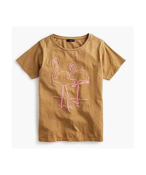 J.Crew,Flamingo T-shirt - WEAR