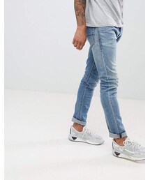 DIESEL（ディーゼル）の「Diesel Tepphar Blasted Skinny Jeans 084VI