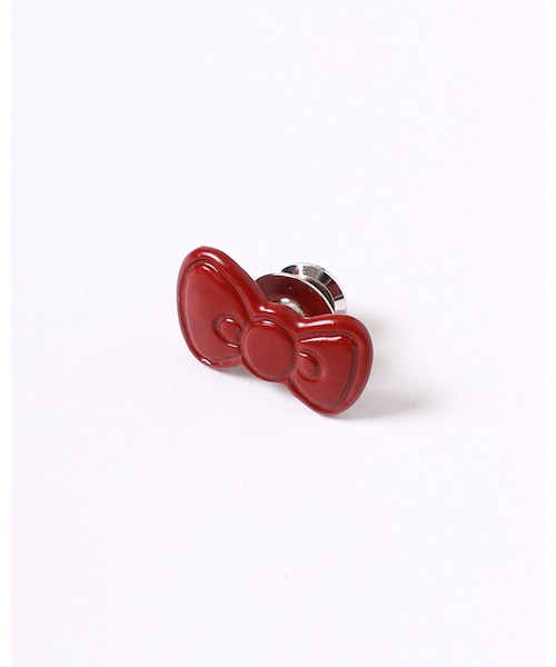 45R × HELLO KITTY 漆塗りピンバッジ フォーティーファイブ ハローキティー