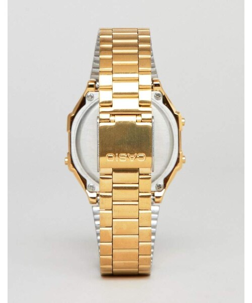 CASIO（カシオ）の「Casio A168W Digital Bracelet Watch In Gold