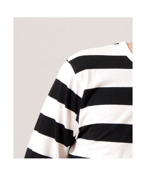 Design Tshirts Store graniph(デザイン ティーシャツ ストア グラニフ)の「GradationCamouflageBorderLongSleeve(Black)
グラデーションカモフラージュボーダーロングスリーブ(ブラック)(ロングスリーブT?・レディース・Black・L/M/S/SS)」の5枚目の写真