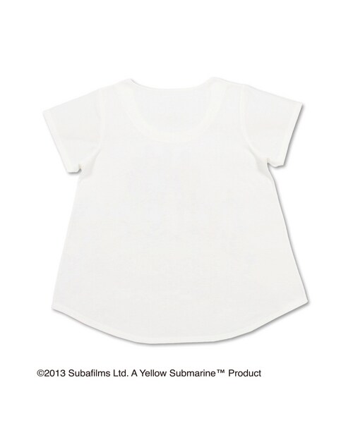 Design Tshirts Store graniph(デザイン ティーシャツ ストア グラニフ)の「TheBeatlesALineShortSleeve(NothingisReal)
ザビートルズAラインショートスリーブ(ナッシングイズリアル)(レディースカットソー?・レディース・Off White・Ladies F)」の3枚目の写真