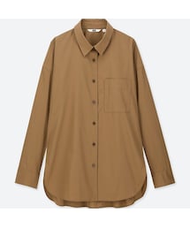 UNIQLO | エクストラファインコットンシャツ（長袖）(シャツ/ブラウス)