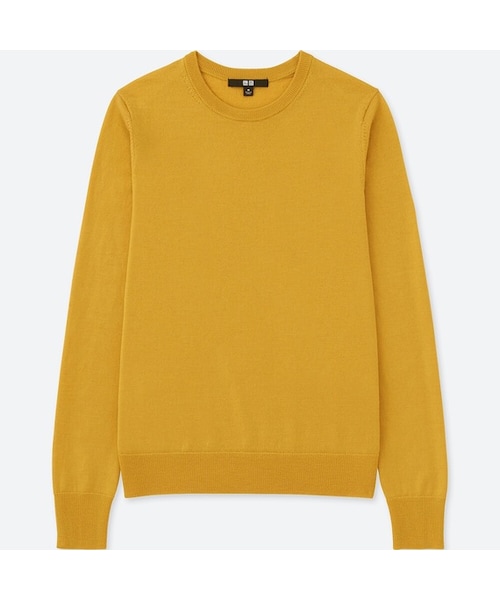 UNIQLO（ユニクロ）の「エクストラファインメリノクルーネックセーター