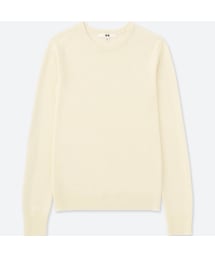 エクストラファインメリノクルーネックセーター（長袖）