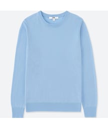 UNIQLO | エクストラファインメリノクルーネックセーター（長袖）(ニット/セーター)