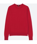 ユニクロ | エクストラファインメリノクルーネックセーター（長袖）(針織衫)