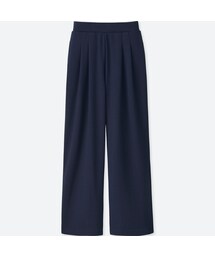 UNIQLO | ポンチタックワイドパンツ(その他パンツ)