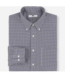 UNIQLO | ファインクロスチェックシャツ（ボタンダウン・長袖）＋E(シャツ/ブラウス)