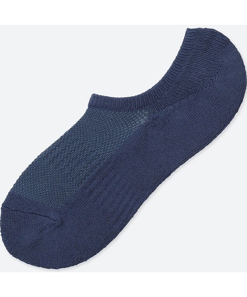 UNIQLO（ユニクロ）の「パイルベリーショートソックス（ソックス/靴下・メンズ・OFF WHITE 01/BLUE 65/DARK GRAY 08/RED 16/OLIVE 56/BLACK 09/NAVY 69/GRAY 04・25-27/27-29）」の6枚目の写真