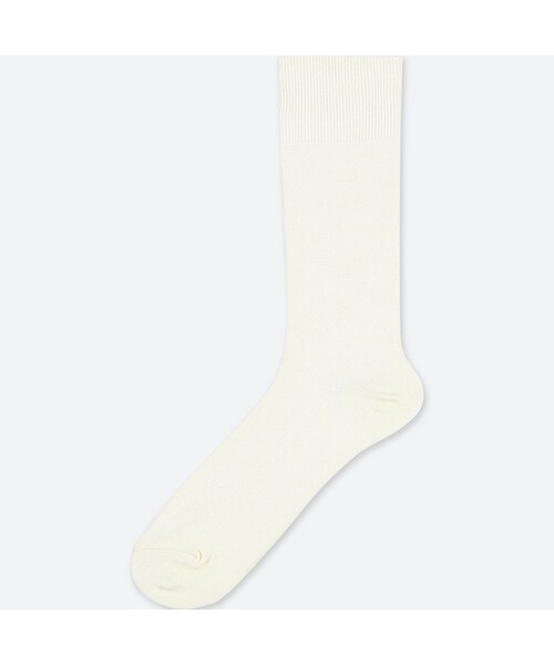 UNIQLO（ユニクロ）の「スーピマコットンリンクスソックス（ソックス/靴下・メンズ・RED 17/BLACK 09/NAVY 69/DARK GRAY 08/WHITE 00/GRAY 03・25-27/27-29）」の2枚目の写真