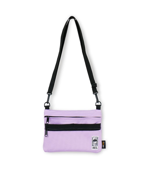 BRANSHES（ブランシェス）の「MEIコラボサコッシュ（ショルダーバッグ・キッズ・イエロー/ターコイズブルー/ラベンダー/ブラック・フリー）」の4枚目の写真