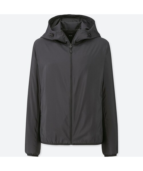 UNIQLO（ユニクロ）の「ポケッタブルパーカ（その他アウター・レディース・NAVY 69/LIGHT GRAY 02/OFF WHITE 01/BLACK 09/PINK 12・3XL/L/XS/S/M/XL/XXL）」の3枚目の写真