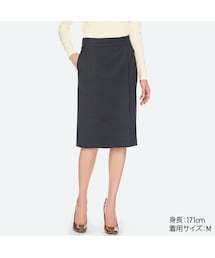 UNIQLO | チェックナロースカート（ハイウエスト・丈短め64～67cm）＋EC(スカート)