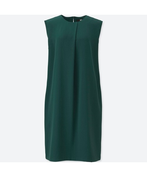 UNIQLO（ユニクロ）の「ドレープワンピース（ノースリーブ  