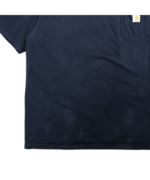 Carhartt(カーハート)の「Carhartt / Pocket Tee / Navy / Used(Tシャツ/カットソー・メンズ・その他)」の3枚目の写真