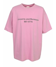 vetements 20AWユニコーンTシャツ 超美品】VETEMENTS ヴェトモン ユニコーンプリントオーバー