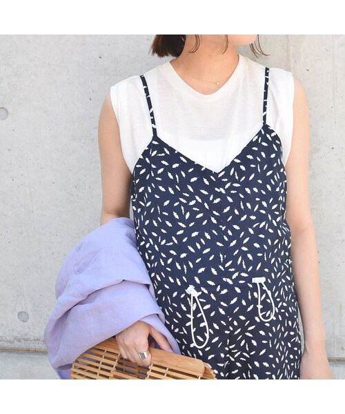 no brand（ノーブランド）の「【 MORE SALE 】フェザープリントロンパース（ワンピース・レディース・その他）」の12枚目の写真