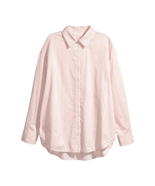 h&m cotton shirt womens