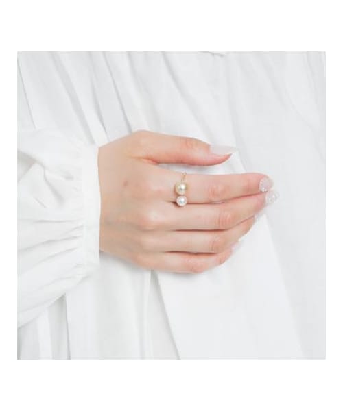 HIROTAKA（ヒロタカ）の「Hirotaka Golden Pearl Ear Cuff