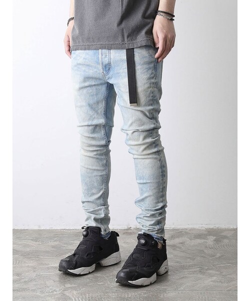 LOUNGE LIZARD（ラウンジリザード）の「LENGTHWISE STRETCH DENIM 