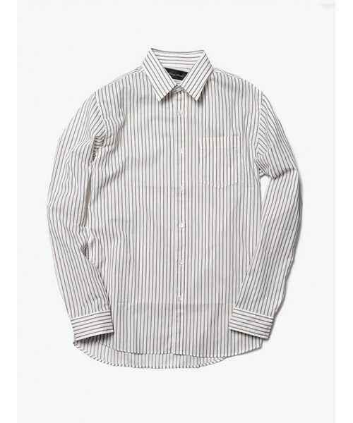 LOUNGE LIZARD（ラウンジリザード）の「COTTON×SILK ストライプ