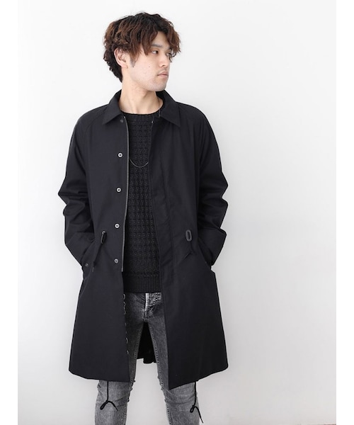 LOUNGE LIZARD（ラウンジリザード）の「SUPIMA OXFORD MILITARY COAT