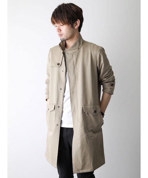 ラウンジリザード ／コート LOUNGE LIZARD（ラウンジリザード）の「NYLON×SUPIMA 60/2 交織