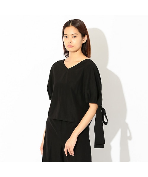 EPOCA（エポカ）の「【ファブリカ】袖リボンブラウス（）」 - WEAR