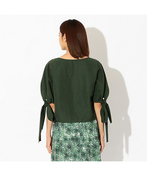 EPOCA（エポカ）の「【ファブリカ】袖リボンブラウス（）」 - WEAR