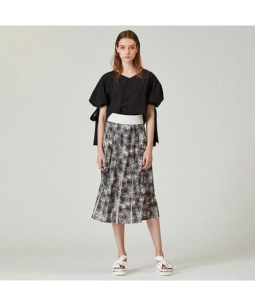 EPOCA（エポカ）の「【ファブリカ】袖リボンブラウス（）」 - WEAR