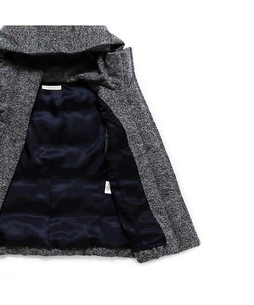 EPOCA（エポカ）の「フランネルジャージー ダウンベスト（）」 - WEAR