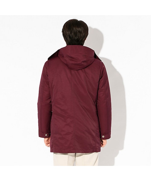 THE SCOTCH HOUSE(スコッチハウス)の「ゴアテックス(R)ハイランダーコート(ジャケット/アウター・レディース・レッド/ネイビー・S/M/L/LL)」の4枚目の写真