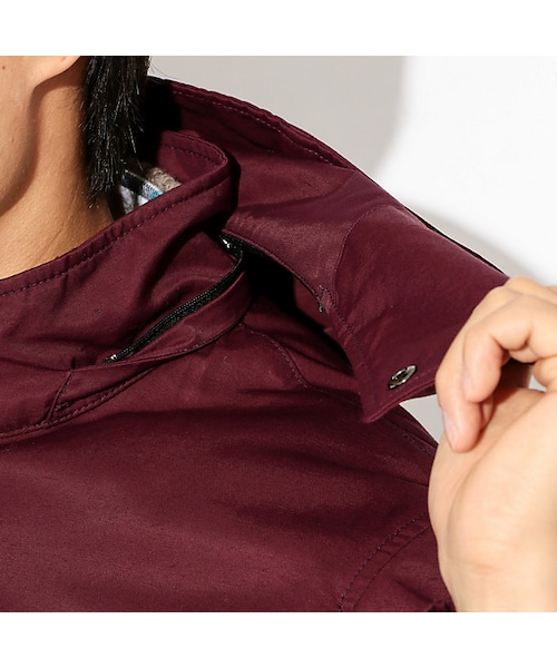 THE SCOTCH HOUSE(スコッチハウス)の「ゴアテックス(R)ハイランダーコート(ジャケット/アウター・レディース・レッド/ネイビー・S/M/L/LL)」の8枚目の写真