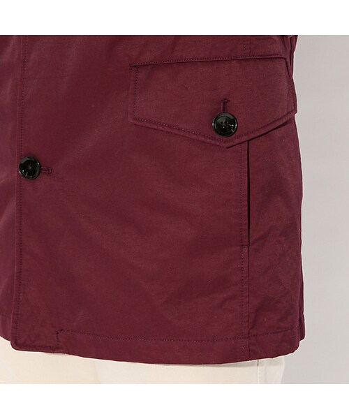 THE SCOTCH HOUSE(スコッチハウス)の「ゴアテックス(R)ハイランダーコート(ジャケット/アウター・レディース・レッド/ネイビー・S/M/L/LL)」の10枚目の写真