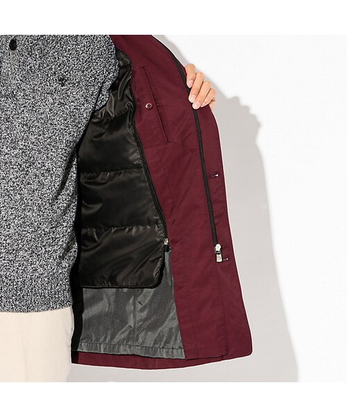 THE SCOTCH HOUSE(スコッチハウス)の「ゴアテックス(R)ハイランダーコート(ジャケット/アウター・レディース・レッド/ネイビー・S/M/L/LL)」の13枚目の写真