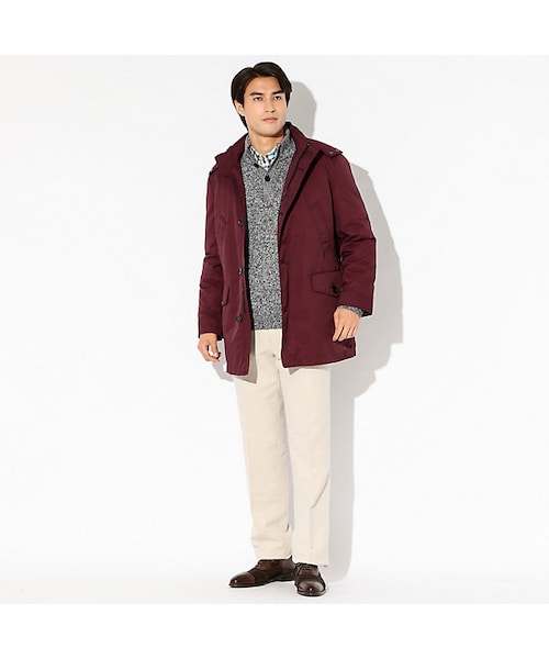 THE SCOTCH HOUSE(スコッチハウス)の「ゴアテックス(R)ハイランダーコート(ジャケット/アウター・レディース・レッド/ネイビー・S/M/L/LL)」の14枚目の写真