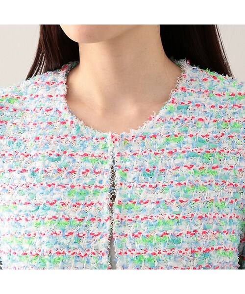 COOHEM ツイードジャケット COOHEM】フェザーミックスツイードジャケット《WEB＆EPOCA THE