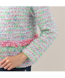 COOHEM ツイードジャケット COOHEM】フェザーミックスツイードジャケット《WEB＆EPOCA THE