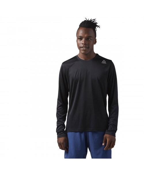 Reebok（リーボック）の「ランニング ロング Tシャツ（その他・アシッド ブルー S18/ブラック/ミディアムグレーS09）」の16枚目の写真